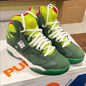 VINTAGE RARE Reebok Shaq Attaq NIGHTMARE BEFORE CHRISTMAS (2013) sz 9.5 men’s